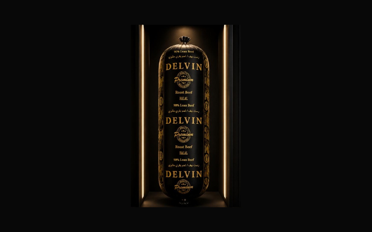 Roast Beef Delvin packaging
