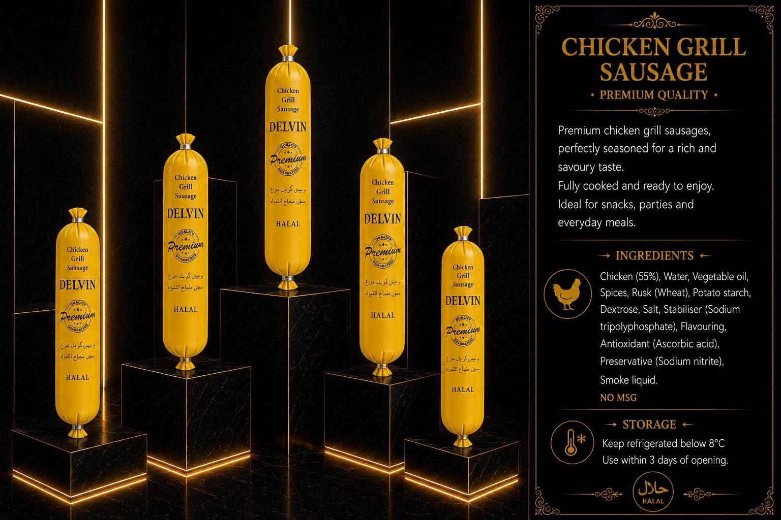 Chicken Grill Sausage